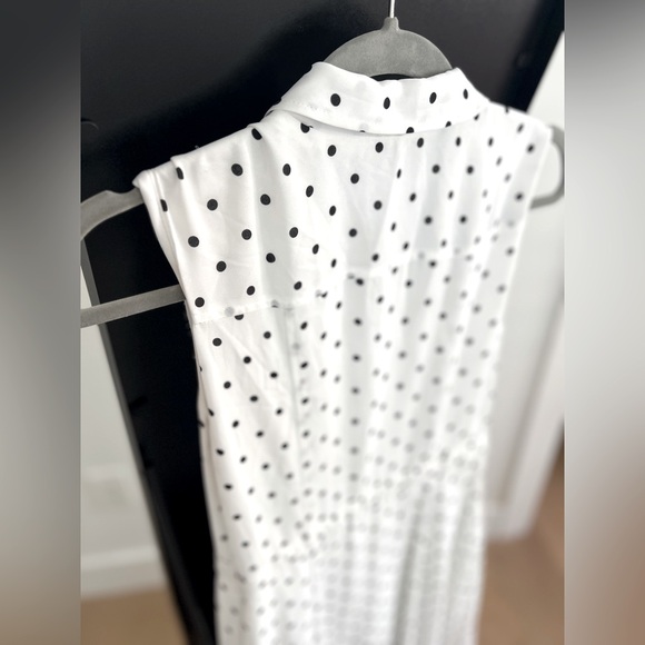 Donna Karan Polka Dot Dress - Picture 7 of 9